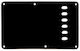 Placă tremolo Stratocaster All Parts negru mat 3 straturi 090" E-e 56mm