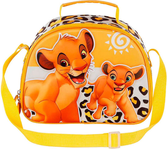 Karactermania Lion King Kinder Lunchtasche Handtasche Gelbe 20x10x25,5cm