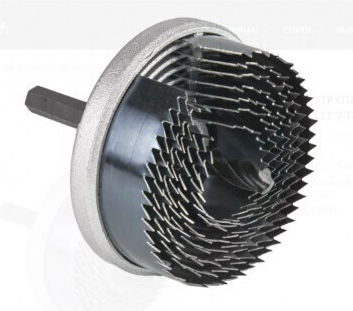 FFG Σετ Ποτηροτρύπανα με Διάμετρο από 26mm έως 63mm για Πλαστικό