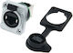 Βύσμα Ethernat Σασί Rj45 Rj45 90° Γωνία Seetronic Ip65