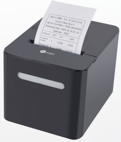 G&G Thermal Receipt Printer Wi-Fi / Ethernet / USB / Bluetooth
