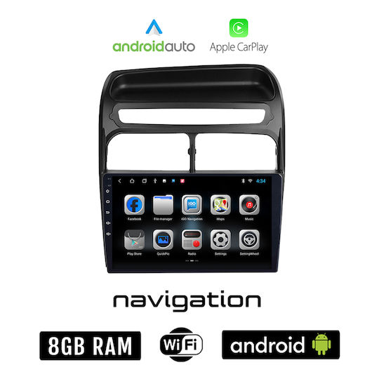 Car Audio System for Fiat Linea 2007 2011 (Bluetooth/USB/WiFi/GPS/Apple-Carplay/Android-Auto) with Touch Screen 9"