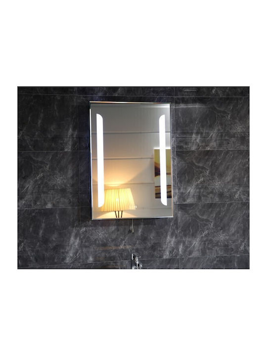 Inter Ceramic Icl 1591 Mirror Bathroom Led Lighting Touch Screen Heater