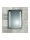 Inter Ceramic Tracy Icl 1979 Mirror Bathroom Led Lighting Touch Screen Anti-fog System Heater