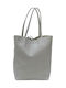 Kauf Leder Damentasche Rucksack Gray