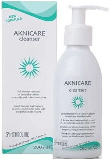 Synchroline Aknicare Lichid Demachiant Facial Pentru Controlul Sebumului și Împotriva Imperfecțiunilor 200ml