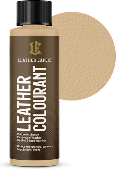 Leather Expert Colourant Μπεζ Φυσική Οικολογική Βαφή Δέρματος 50 Ml Le-06-50c201