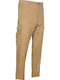 Hose Cargo Elastisch in Lockere Passform Tabac Brown