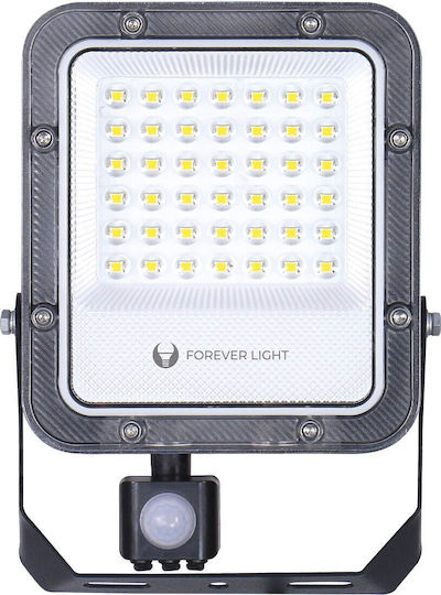 Forever Light Στεγανός Προβολέας LED 30W Φυσικό Λευκό 4000K με Αισθητήρα Κίνησης IP65