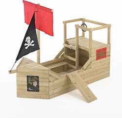Wooden Pirate Ship Playground Sandbox