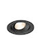 Braytron Rotund Spot Încorporat Negru 1buc