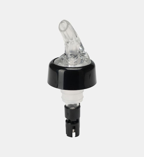 Excellent Houseware Beverage Dispenser Plastic Stainless Steel 4x4.5 Cm 30 Ml White Black