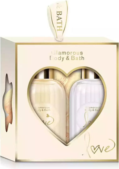 Glamorous Body & Bath Hârtie Cutie pentru Cadou Multicolor
