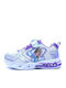 Παιδικά Sneakers με Φωτάκια Ασημί D4310607T-0050
