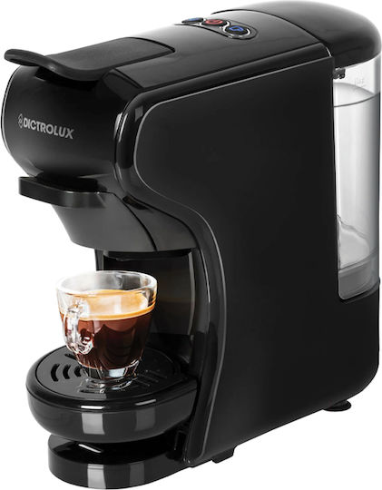 Kapsel-Kaffeemaschine Druck 19bar Braun