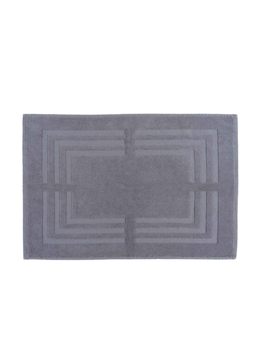 Madi Αντιολισθητικό Πατάκι Μπάνιου Step 71659-00 Grey 50x75εκ.