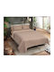 Kipper Sita Coverlet Single Microfiber Rotten Apple-beige 160x220cm