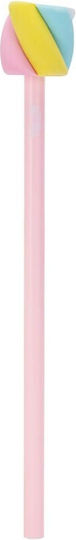 Bleistift mit duftendem Marshmallow-Radiergummi Pink 92202 Yolo 7290120037243