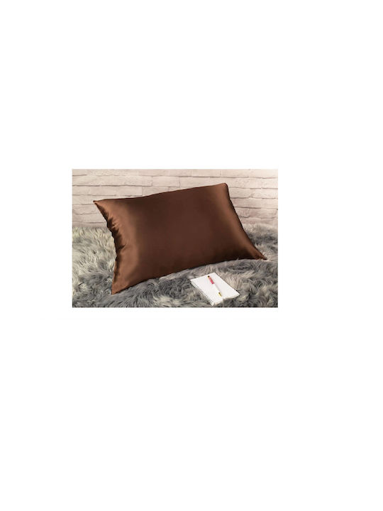 Mulberry Μαξιλαροθήκη Brown 50x70εκ.