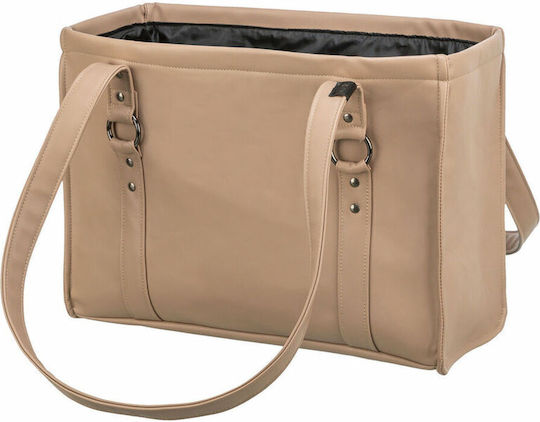 Trixie City Style Dog/Cat Carrying Brown Shoulder Bag for 8kg Pets L40xW30xH20cm