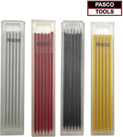 Комплект резервни графити за автоматични моливи 6 броя Pasco Tools Gold 2011220019916
