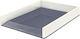 Leitz Tavă pentru Documente Plastic Alb 26.7x4.9x33.6cm.