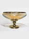 Karvounis Decorative Bowl Pedestal Brown 31x20x2cm