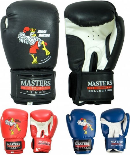 Sport Masters Γάντια Πυγμαχίας για Αγώνα Μαύρα