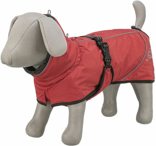 Dog Coat Red with Back Length 45 cm