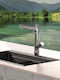 Inter Ceramic Icf 7163445c Mixer Deck Mounted Kitchen 2 Functions Drinking Water Switch Chrome