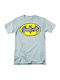 Tricou Gri pentru Bărbați cu Logo Batman Dp0324