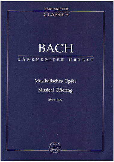 Bach Musical Offering Bwv1079 Pocket Score