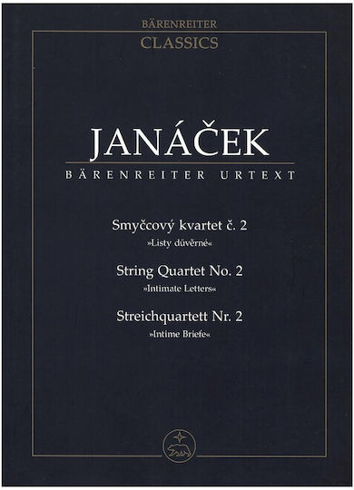 Janacek String Quartet Nr.2 Pocket Score
