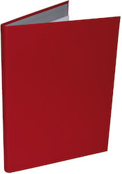 Nächste Konferenzmappe Eco Leder Bordeaux Block Stift Y32x24cm