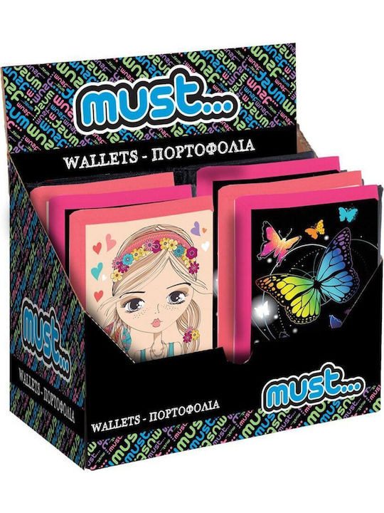 389293 Must Wallet Girl 13x8x26 3 Designs Set o...