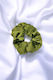 Hair Scrunchie Satin Green