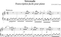 Schubert Serenate Facile Schubert Serenate Facile