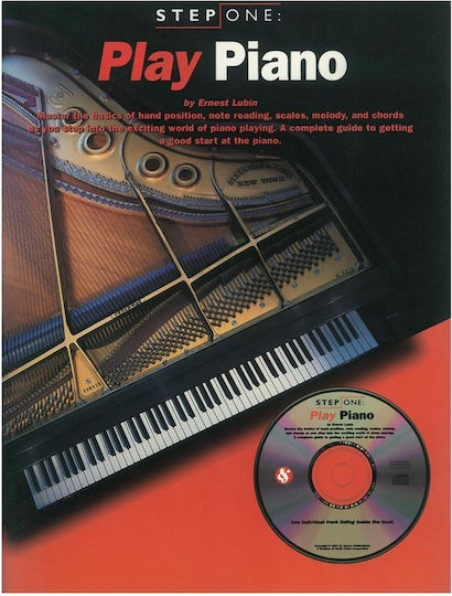 Amsco Publications Step One Play Piano & Cd Βιβλίο Πιάνο