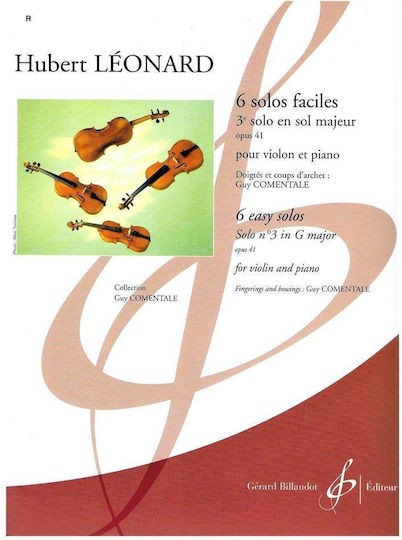 Leonard 6 Leichte Solos Solo Nr.3 in G-Dur Op.41