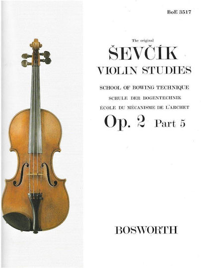 Sevcik Otakar School Violin Technique Opus 2 Part 5
