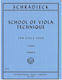Schradieck School Οf Viola Technique Volume 2