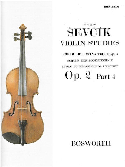 Sevcik Otakar School Violin Technique Opus 2 Part 4