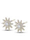 Kloxx Earrings made of Silver Gold Plated with Stones