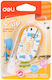Deli Correction Tape 5mmx8m Cover-up Magic Zoo 231.7204 6921734972040