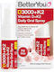BetterYou DLux+ Vitamin D+K2 Vitamin für Stärkung des Immunsystems & die Knochengesundheit 3000iu 12ml