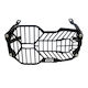Protecție far motocicletă Negru
