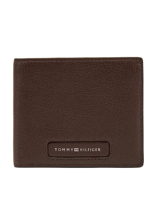 Tommy Hilfiger Δερμάτινο Ανδρικό Πορτοφόλι Καφέ