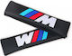 Set of 2pcs Car Seat Belt Pads Black
