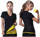 Damen Kurzarm Neopren Schlankheits-Schwitzshirt Oem Gl-52908