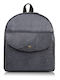 Leather Women's Backpack / Shoulder Bag Black